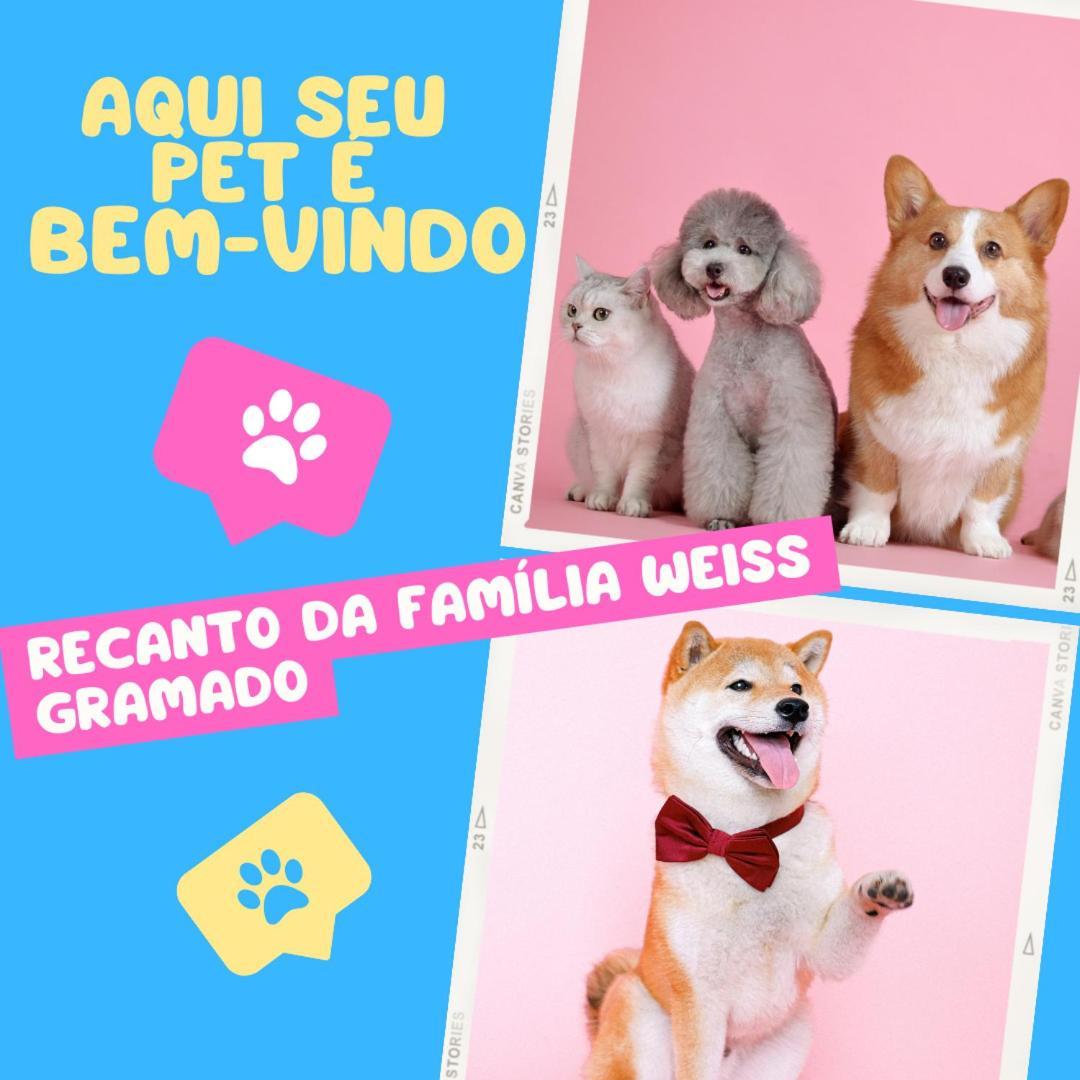 Recanto Familia Weiss Gramado Esterno foto