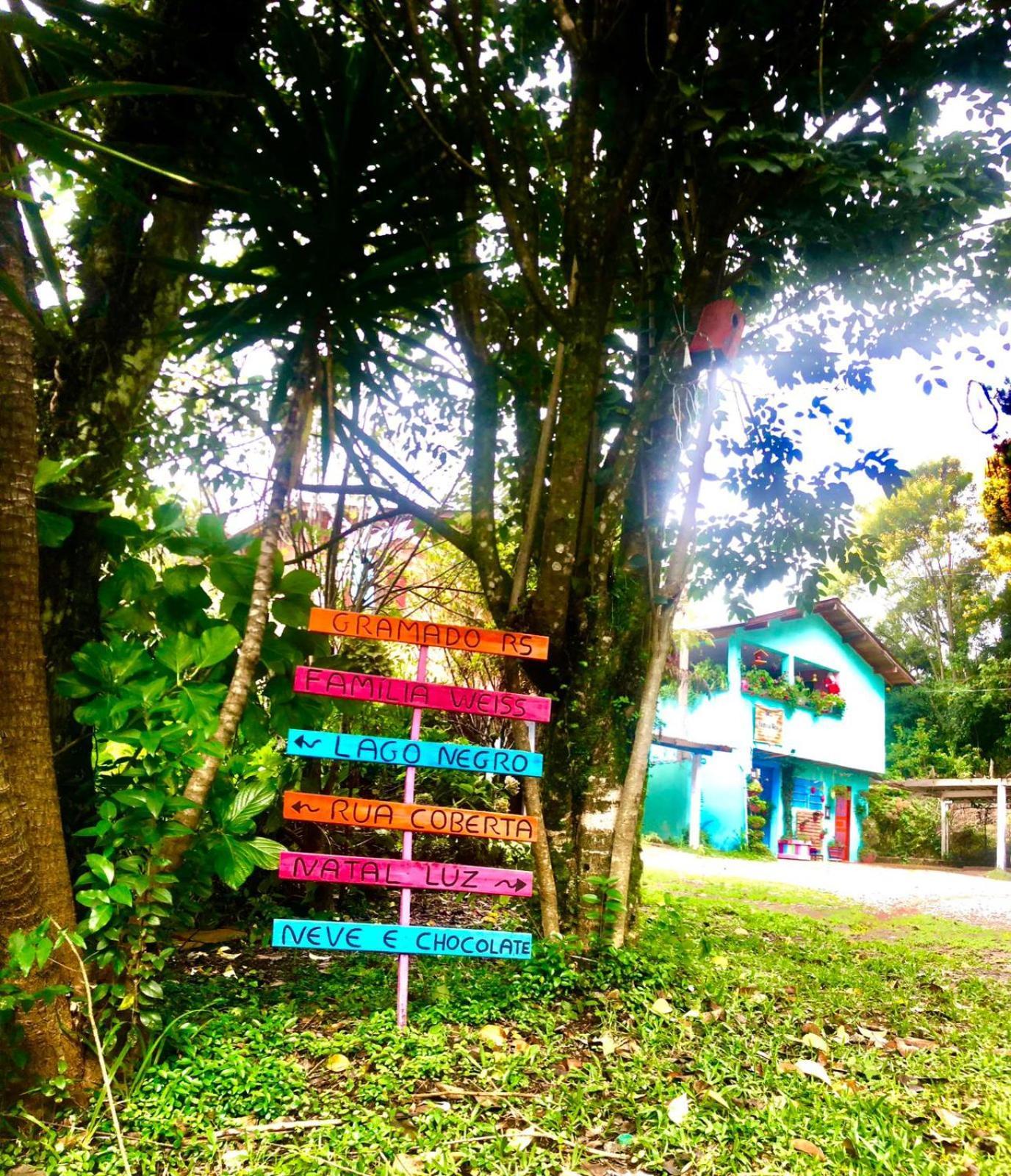 Recanto Familia Weiss Gramado Esterno foto
